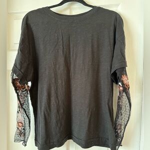 Free People Oversized Tee